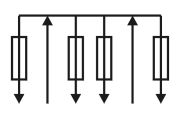 PRS 4-2 šrouby na kabelová oka pilíř (Modul)