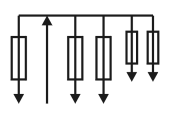 PRS 3+6x160 A W kombinovaná pilíř (Modul)