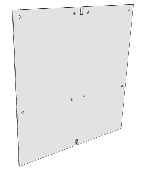 Montážní panel 2M (Modul)