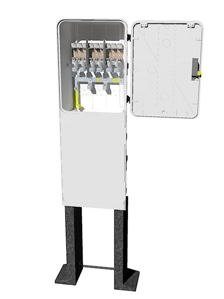 PPS 9x160 W v pilíři (AHVO)