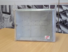 PSP na stěnu, průhledné dveře, na šroubek (1)