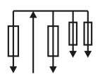 PRS 2+6x160 A W kombinovaná pilíř (Modul)