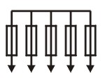 SRP 4 šrouby na kabelová oka pilíř (Modul)